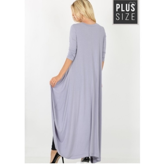 PLUS High-Low Longline Top - Picture 4 of 5